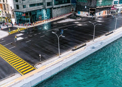 ބޭރު މަގު ތަރައްގީ ކުރުމުގެ ފުރަތަމަ ބައި ހުޅުވައިފި: އާއްމުންގެ ބޮޑު ހިތްހަމަޖެހުމެއް